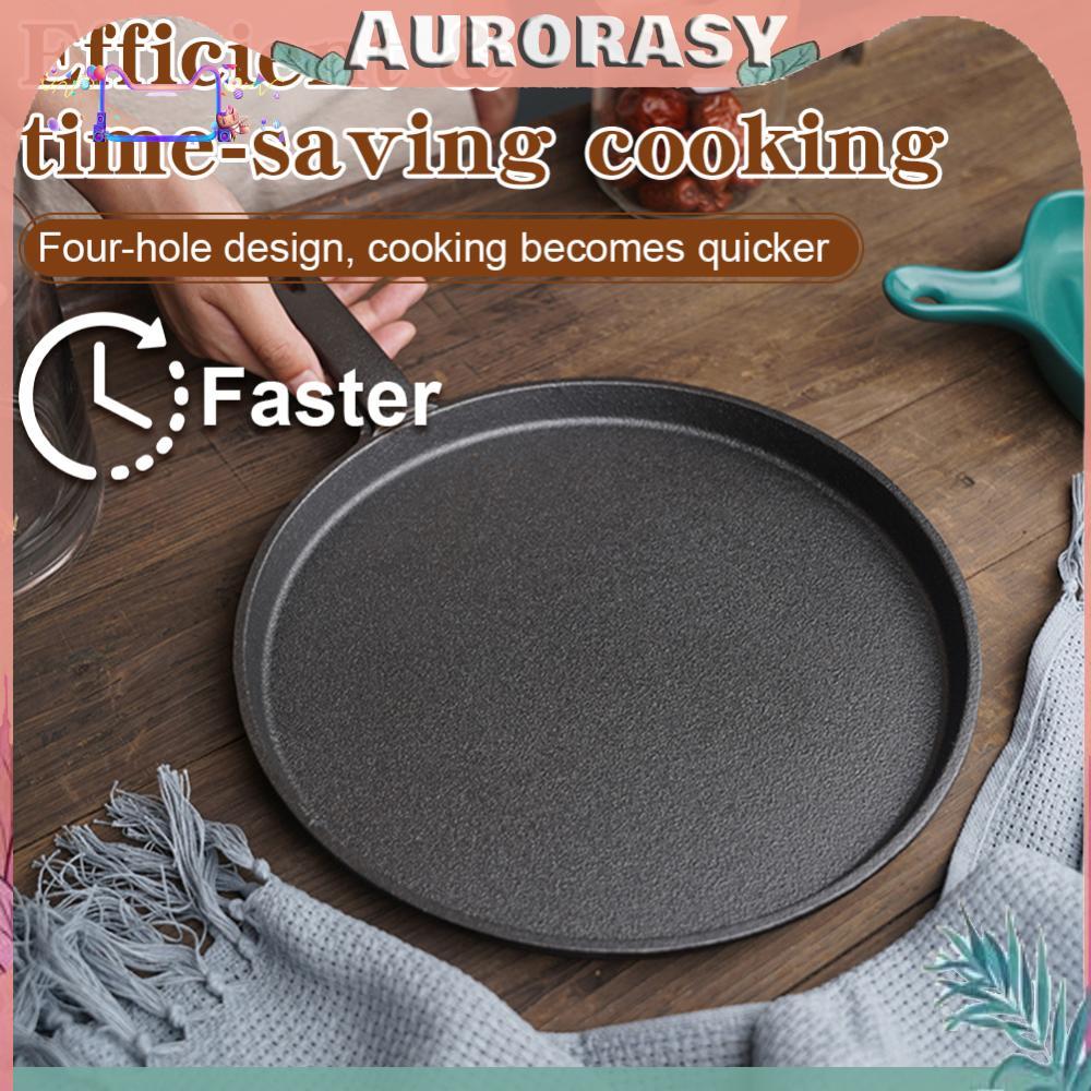 20 ซม. เหล็กหล่อ Skillet กระทะหนาทําความสะอาดง่ายไข่เจียว Pan Skillet