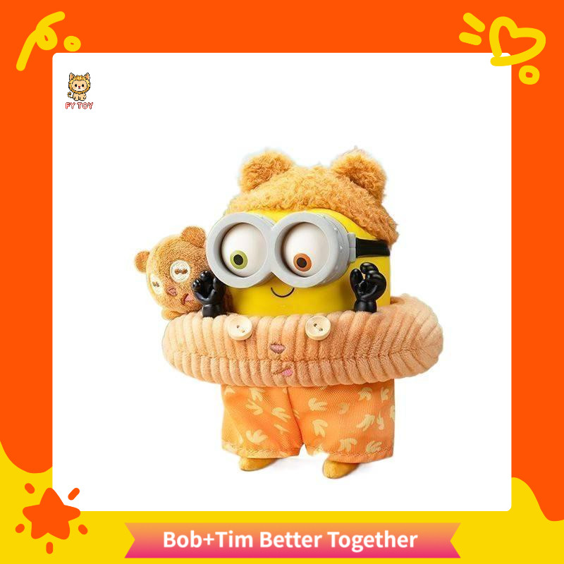 พร้อมสต็อก [52TOYS] ILLUMINATION Little Yellow Man Bob+Tim Better Together Good Friends Series รูป M