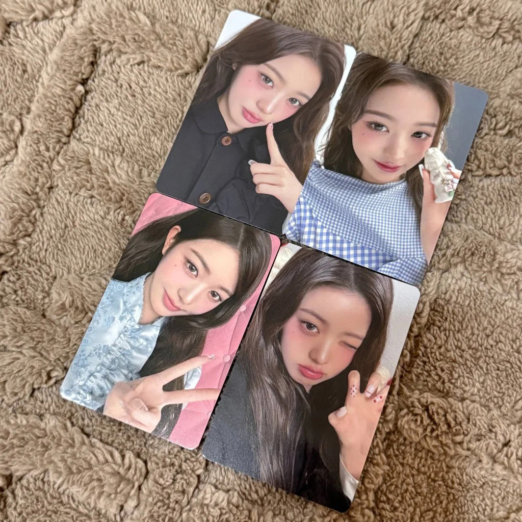 Kpop Idol IVE Wonyoung Hapa Kristin 10.0 สีคอนแทคเลนส์การ์ดขนาดเล็กการ์ด Endosorsement การ์ดสะสม