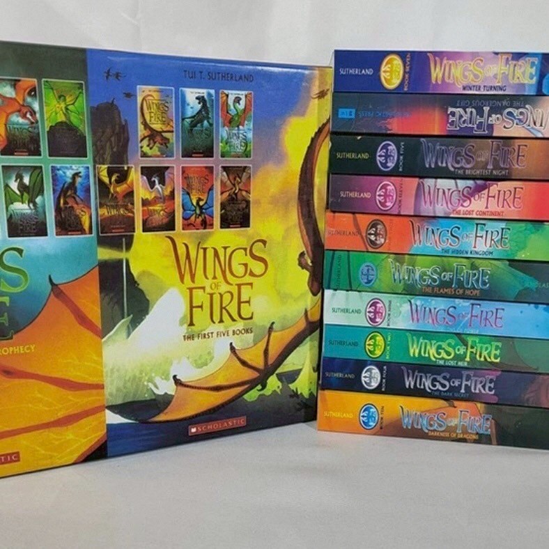 [พร้อมส่ง] Wings of Fire Set 1-15 มหากาพย์สงครามมังกรที่เด็กๆ ทั่วโลกหลงรัก!