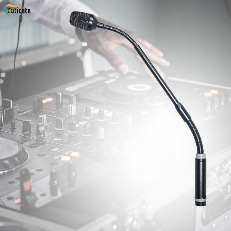 [Szlinyou1] Gooseneck Mic Dynamic Mic DJ Mic XLR Mic สําหรับการแสดงบนเวที Webcasts