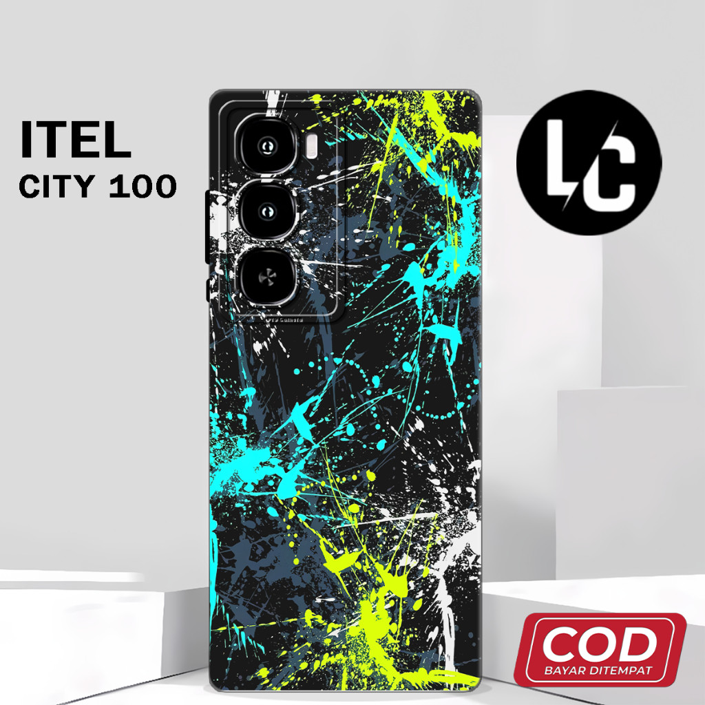 (AQ 2) ยางยืดหยุ่น Softcase สําหรับเมืองล่าสุด 100 อะนิเมะ motif ปลอก l บทคัดย่อ l น่ารัก l Gamers l