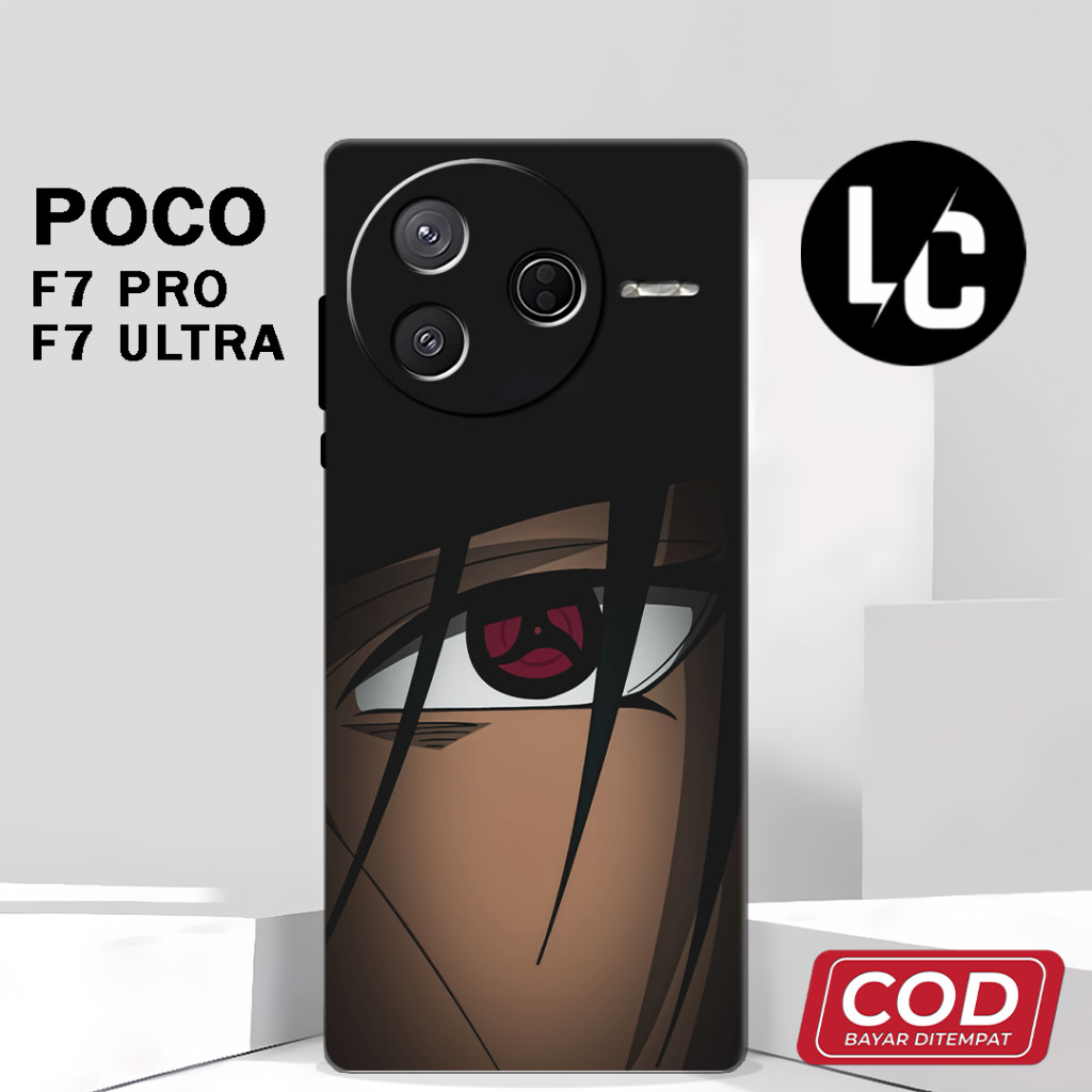(AQ 17) ยางยืดหยุ่น Softcase สําหรับ Poco F7 PRO l POCO F7 ULTRA ล่าสุด l อะนิเมะ motif ปลอก l บทคัด