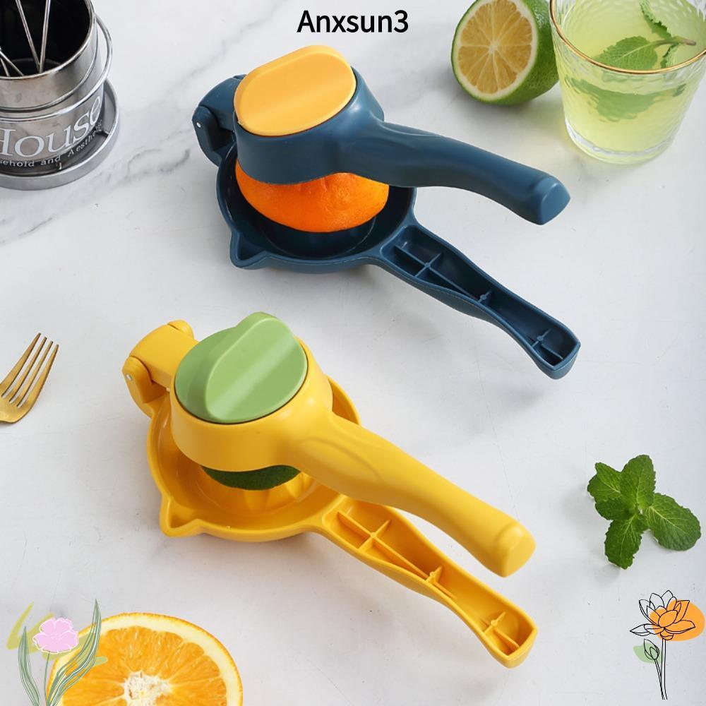 ANXSUN3 Lemon Lime Squeezer, Max Extracting Multifunctional Hand Juicer, Portable Grapefruit Manual 