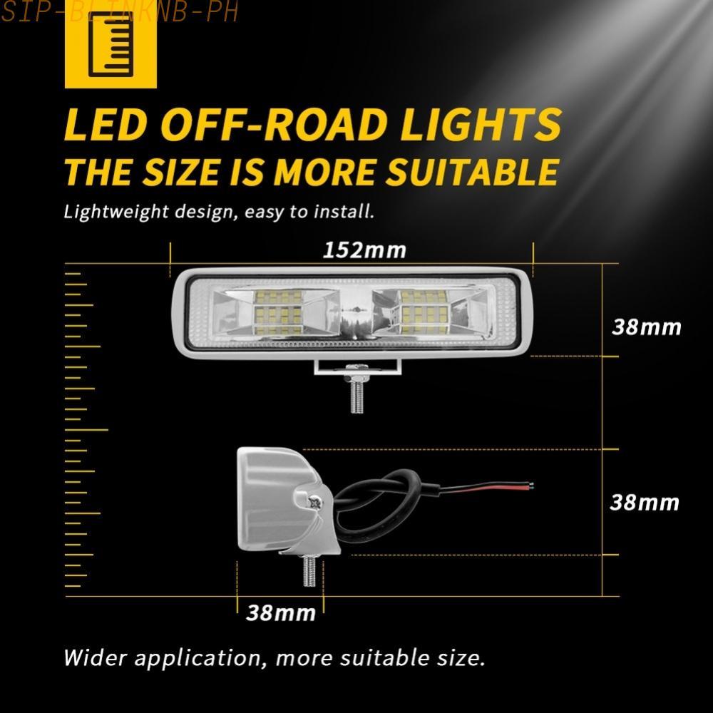 6in แถบไฟ LED อลูมิเนียมอัลลอยด์ IP65 กันน้ํา 50000H Lifespan