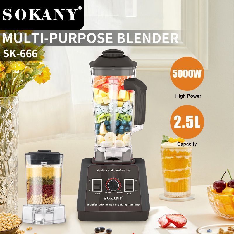 SOKANY666 เครื่องติดผนัง二合一冰料 เครื่องเครื่องปั่นอเนกประสงค์