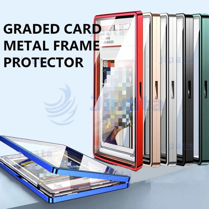 【PSA/CGC Graded Cards Protector เคสแม่เหล็กอลูมิเนียมสําหรับ PSA Slats กรอบแม่เหล็ก UV Protection Sl