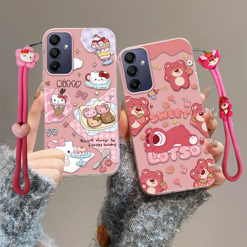 เคส Samsung a15 5G เคส Samsung a26 5G เคสโทรศัพท์ป้องกันการหล่นน่ารัก