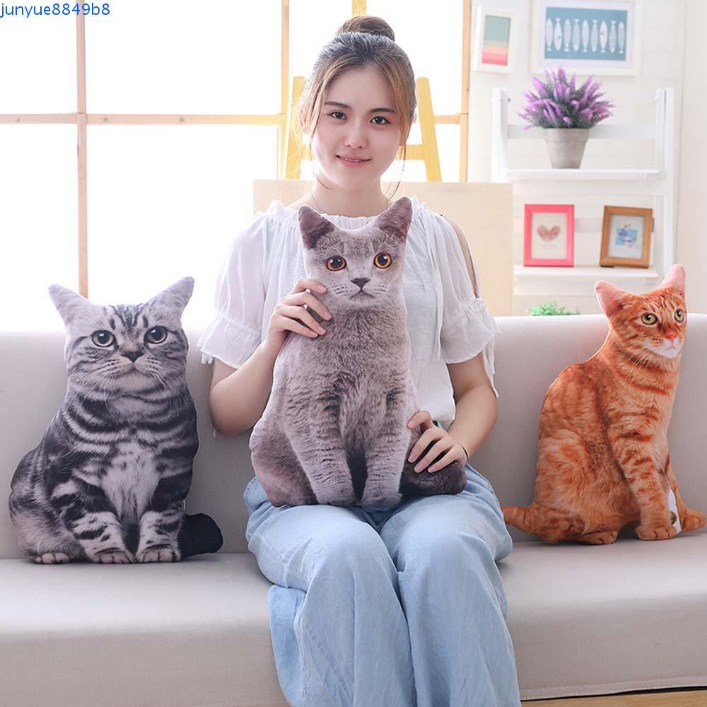 RADIX หมอน Creative 30/50 ซม.จําลองแมวคอป้องกัน Napping Sleep เครื่องนอนโยนหมอน