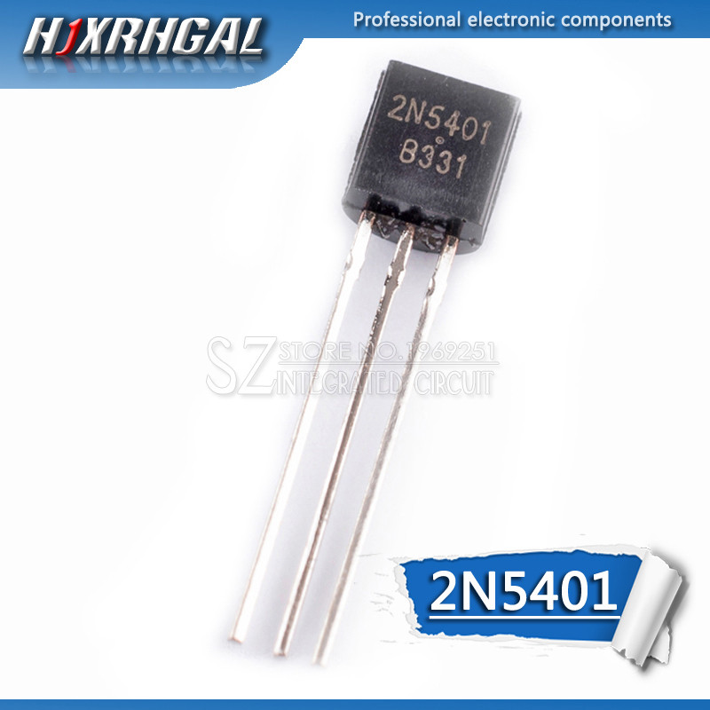 1 ชิ้น 2N5401 TO-92 5401 TO92 0.3A 160V PNP ทรานซิสเตอร์