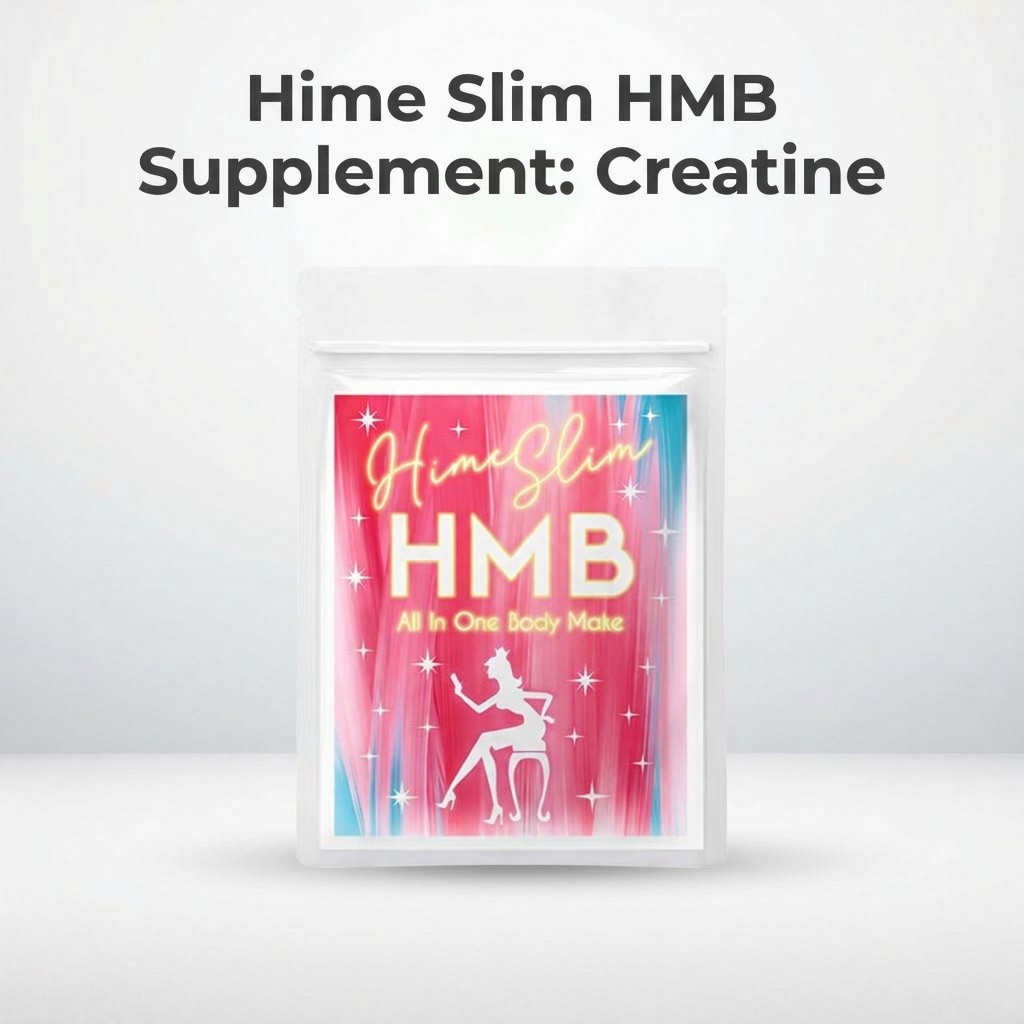 "Hime Slim HMB Supplement: Creatine with Beauty Ingredients and Vitamins - Made in Japan"