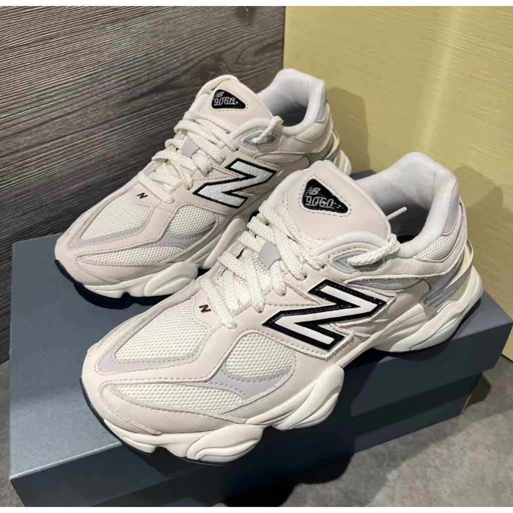 🍬🍬100 New Balance NB 9060 U9060JBM/U9060JBB/U9060HSD/U9060ZGF รองเท้าวิ่งแบบ UnisexUnisexUnisexUnise