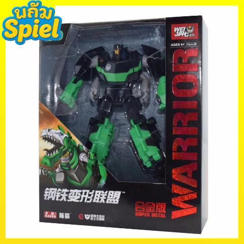 ราคาพิเศษ⭐⭐Weijiang Shuangyang รุ่นโลหะผสม Transformers ของเล่น Iron League Wasp Optimus สายเหล็ก Au