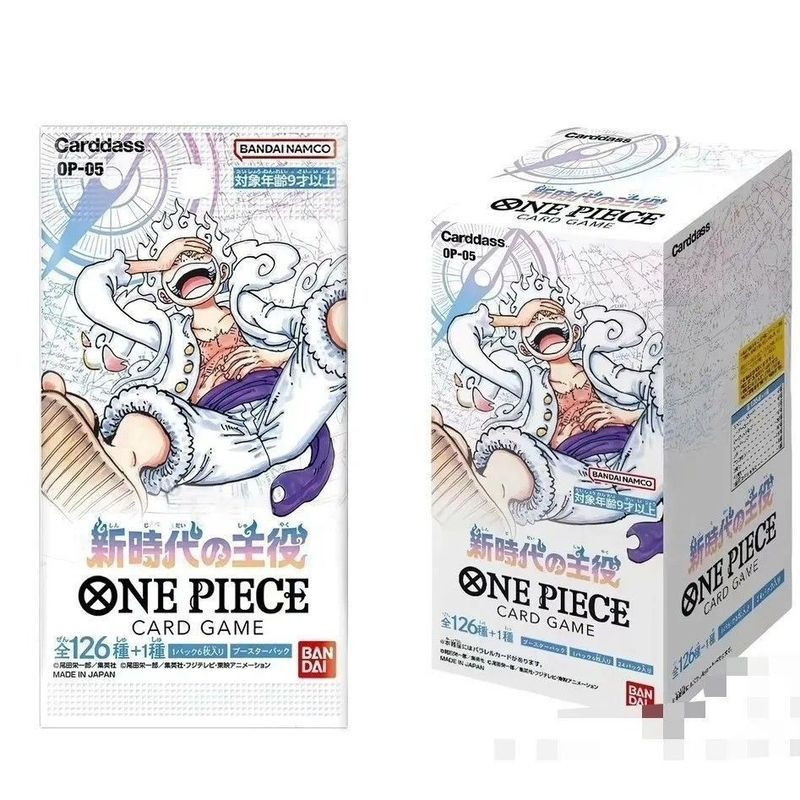 ✨[คลังสินค้าพร้อม] เวอร์ชั่นญี่ปุ่น One Piece op05 การ์ดเวอร์ชั่นญี่ปุ่นเสริมการ์ดญี่ปุ่น OPCG Origi