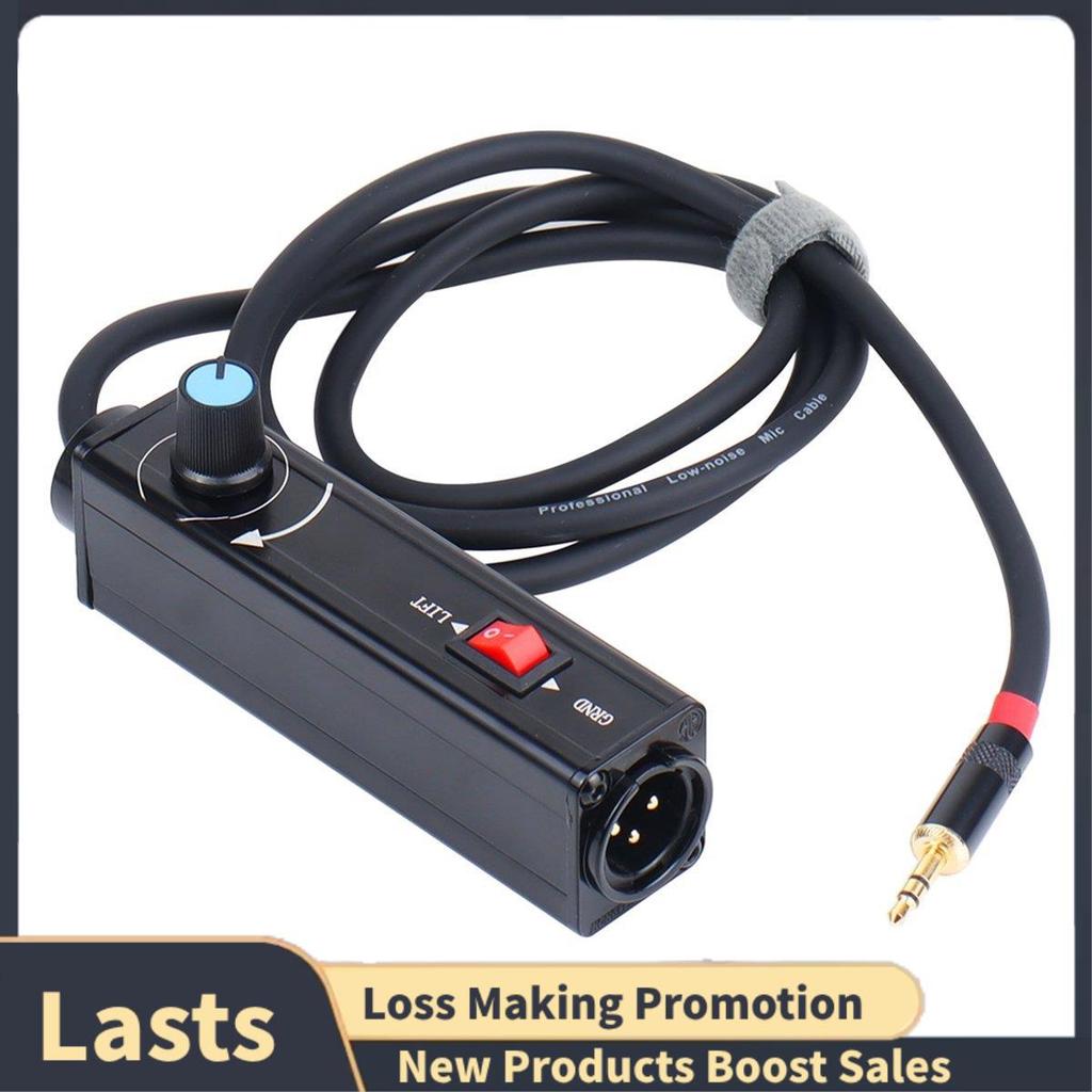 สเตอริโอ Ground Loop Isolator 3.5 มม.ถึง XLR Audio Isolator เสียงเสียงรบกวน Isolator Noise Suppresso