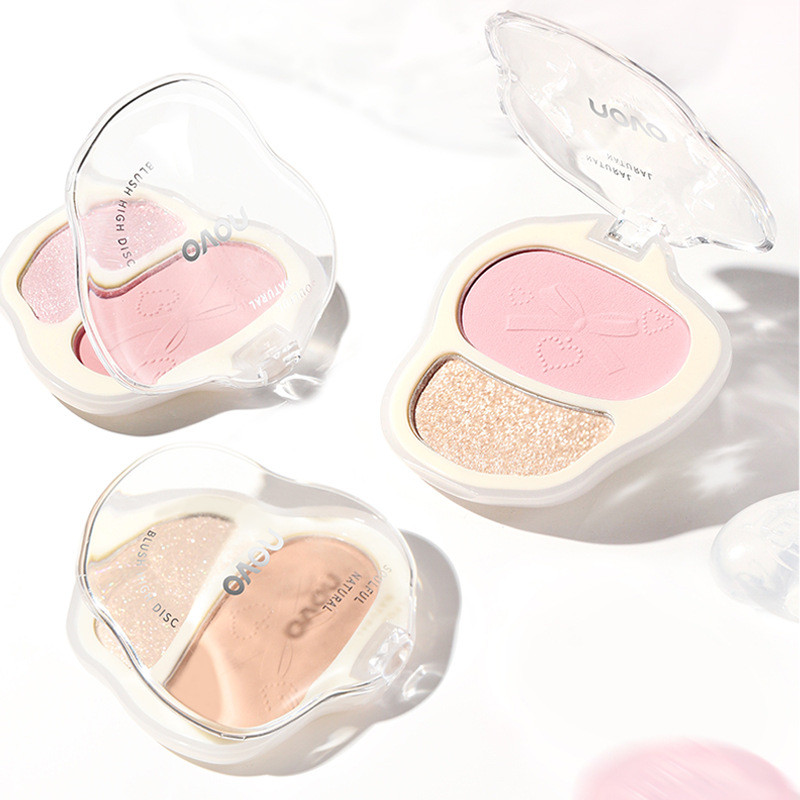 NOVO Sweet Double Blush Highlighting Palette