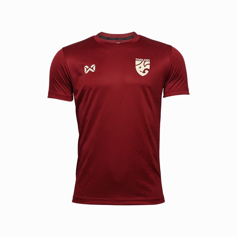 Warrix Thailand National Team Kit National Team Jersey เสื้อยืดคอกลมแขนสั้น