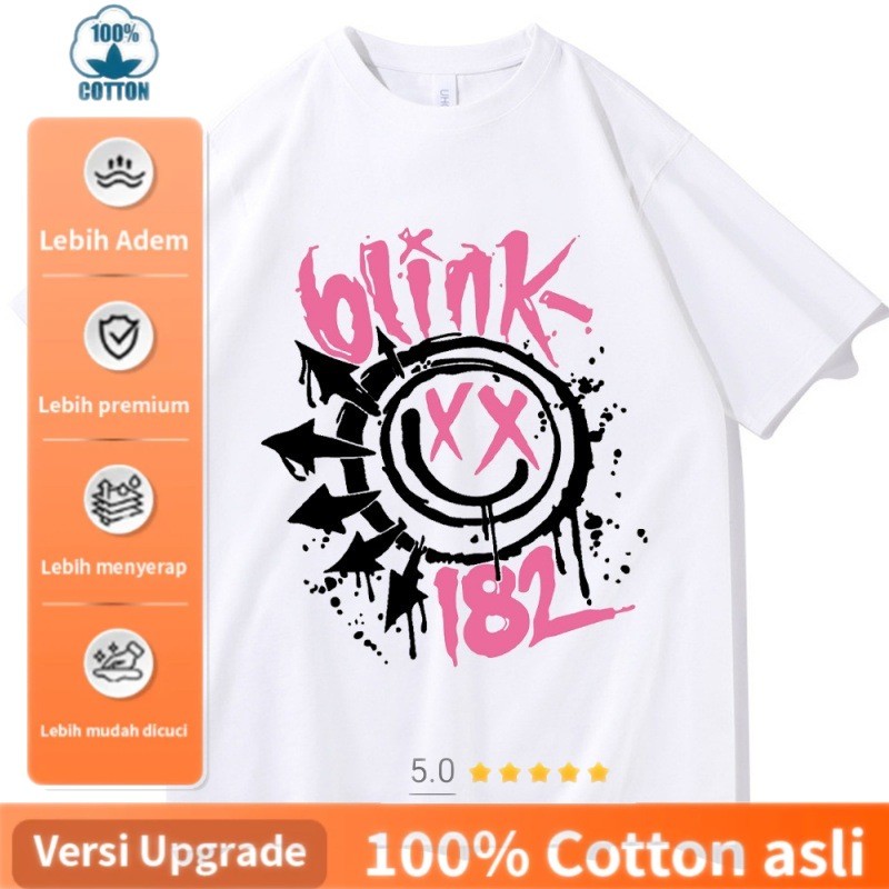 คุณภาพระดับพรีเมียมเหมาะสําหรับผู้ชายและผู้หญิง Blink 182 เสื้อ Blink 182 เสื้อ Time More Blink 182 