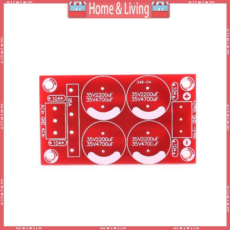 CI Rectifier Filter Power Supply Board บวกแรงดันไฟฟ้าเชิงลบ Dual Power PCB B