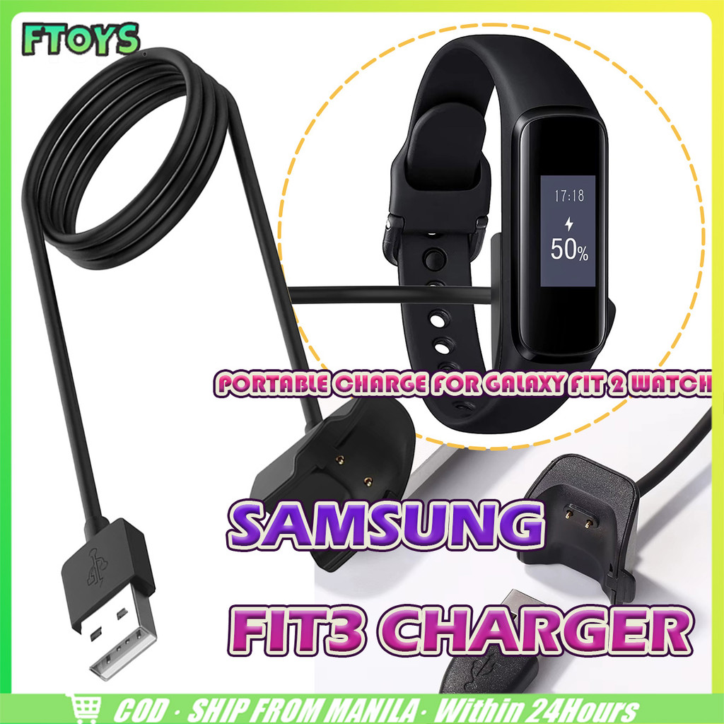 จัดส่งใน24ชม.สายชาร์จสำหรับ Samsung Galaxy Fit2 R220 ยาว100CM อะแดปเตอร์ usb charger galaxy fit 2 ช่