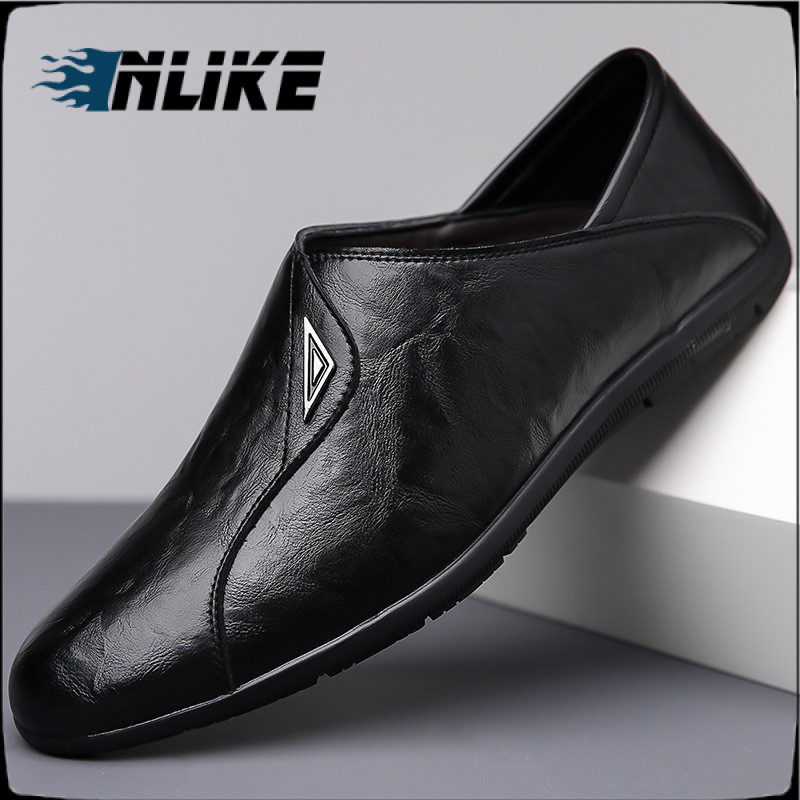 คุณภาพสูง Handmade รองเท้าสําหรับชายน้ําหนักเบาแฟชั่น Loafer Men รองเท้าไม่มีส้นรองเท้าผู้ชายรองเท้า