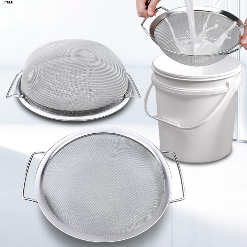 CYBER Paint Filter, Gallon Bucket Fine Mesh Stainless Steel Filter, Sprayer Filter Stainless Steel R
