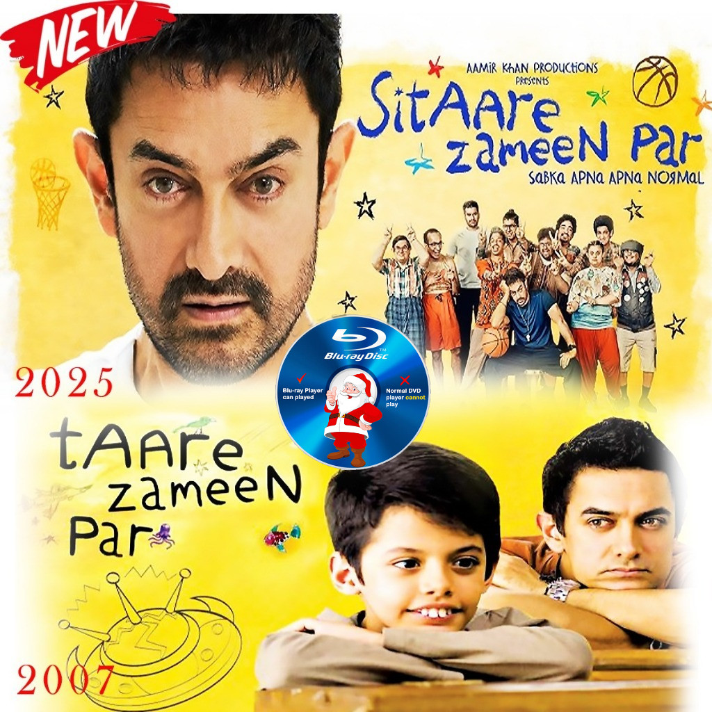 HINDI-BLURAY Stars on Earth 2 Sitaare Zameen Par (2025) Stars on Earth 1 Taare Zameen Par 地球星的 1,2