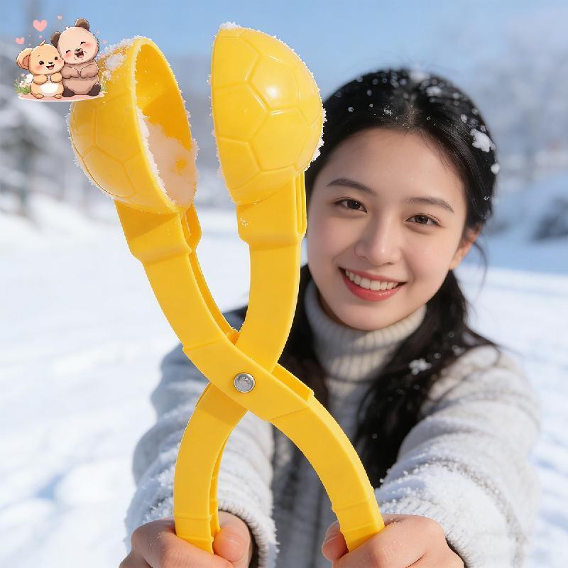ของเล่นหิมะ Snowball Makers แม่พิมพ์ลูกบอลหิมะ เครื่องมือทําหิมะ ของเล่นฤดูหนาว คลิปเกมกลางแจ้ง