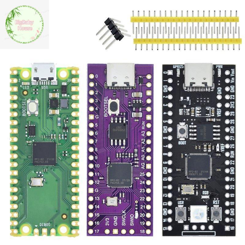BigBabyHouse 1 PC RP2040 บอร์ด TYPE-C USB-C สําหรับ Raspberry Board 4MB/8MB/16MB RP2 Raspberry Pi Mi