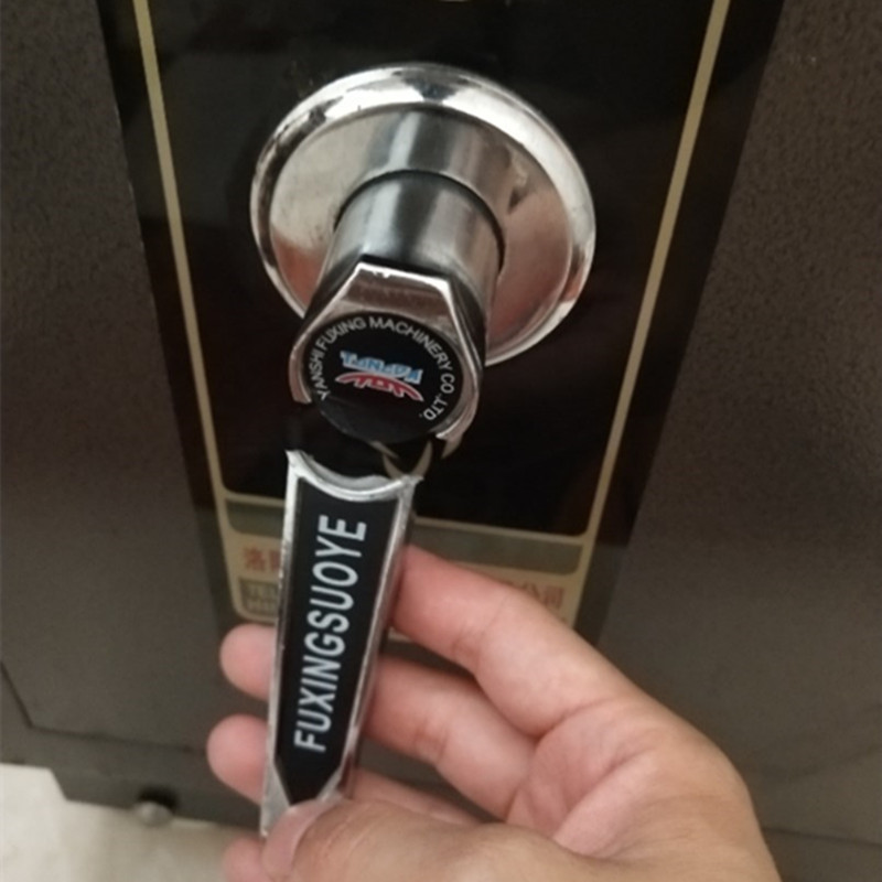 B. b.Safe อุปกรณ์เสริมปลอดภัยประตูจับโลหะเหล็ก Universal ล็อคกระบอกรหัสผ่านเชิงกลจับ Tiger PW8G