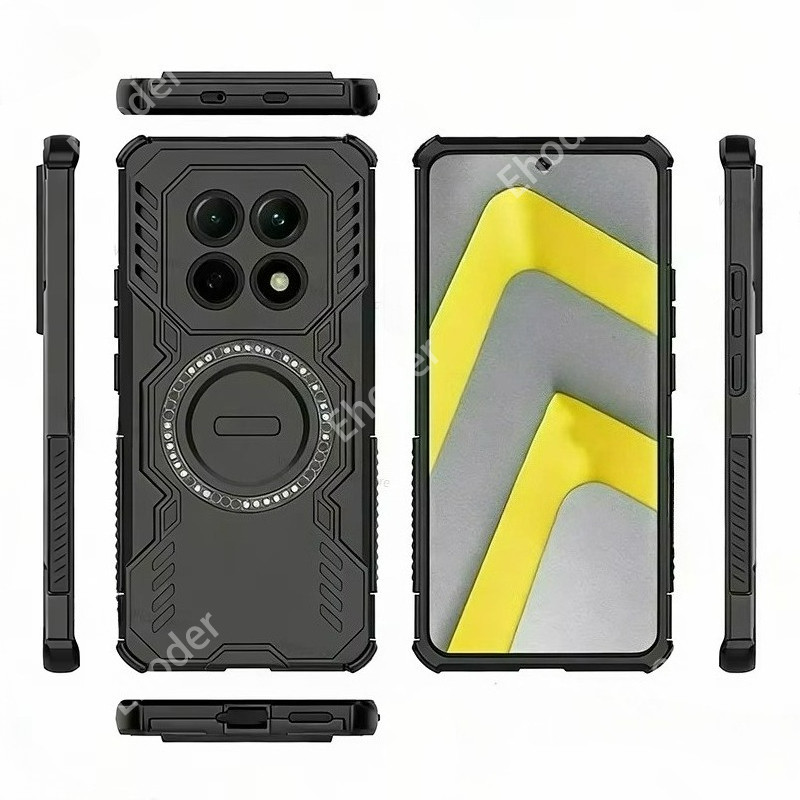 ปลอกสําหรับ XIAOMI POCO M8 Pro POCOM8 5G 2026 เคสโทรศัพท์เกราะกันกระแทกไร้สายชาร์จแม่เหล็ก Hard สําหรับ POCOM8Pro M8Pro 2510EPC8BG 25118PC98G Mi ป้องกันกลับ shell - รูปที่ 3