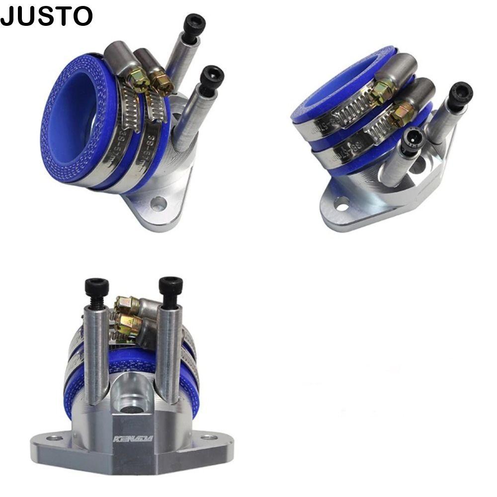 JUSTO คันเร่ง, Anodized Racing ท่อไอดี, อลูมิเนียมประสิทธิภาพสูง Double Jet Intake สําหรับ CBR250R C