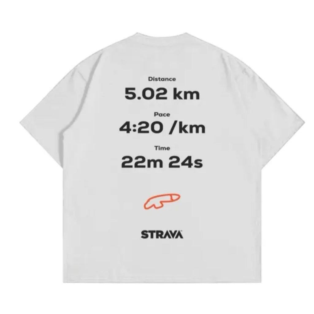 Strava Running Tee เสื้อยืด / Strava Running Tee Distro เสื้อยืด / เสื้อยืดผู้ชายและผู้หญิง