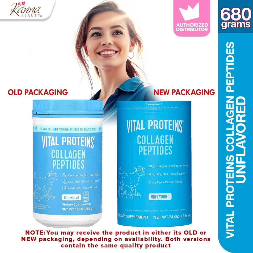 Vital Proteins คอลลาเจนเปปไทด์ รสไม่ปรุงแต่ง 10oz 284grams