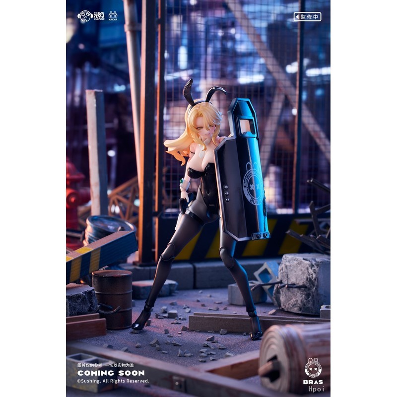 Genuine Original Design Sushing Rabbit Rapid Response Team Shield Bearer Elena Figure