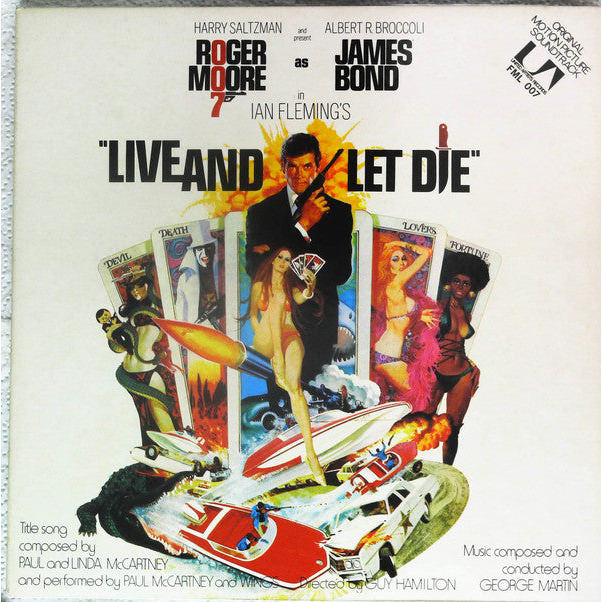แผ่นเสียง Various - 007／死ぬのは奴らだ = Live And Let Die (Original Motion Picture Soundtrack) (Vinyl) (VG+