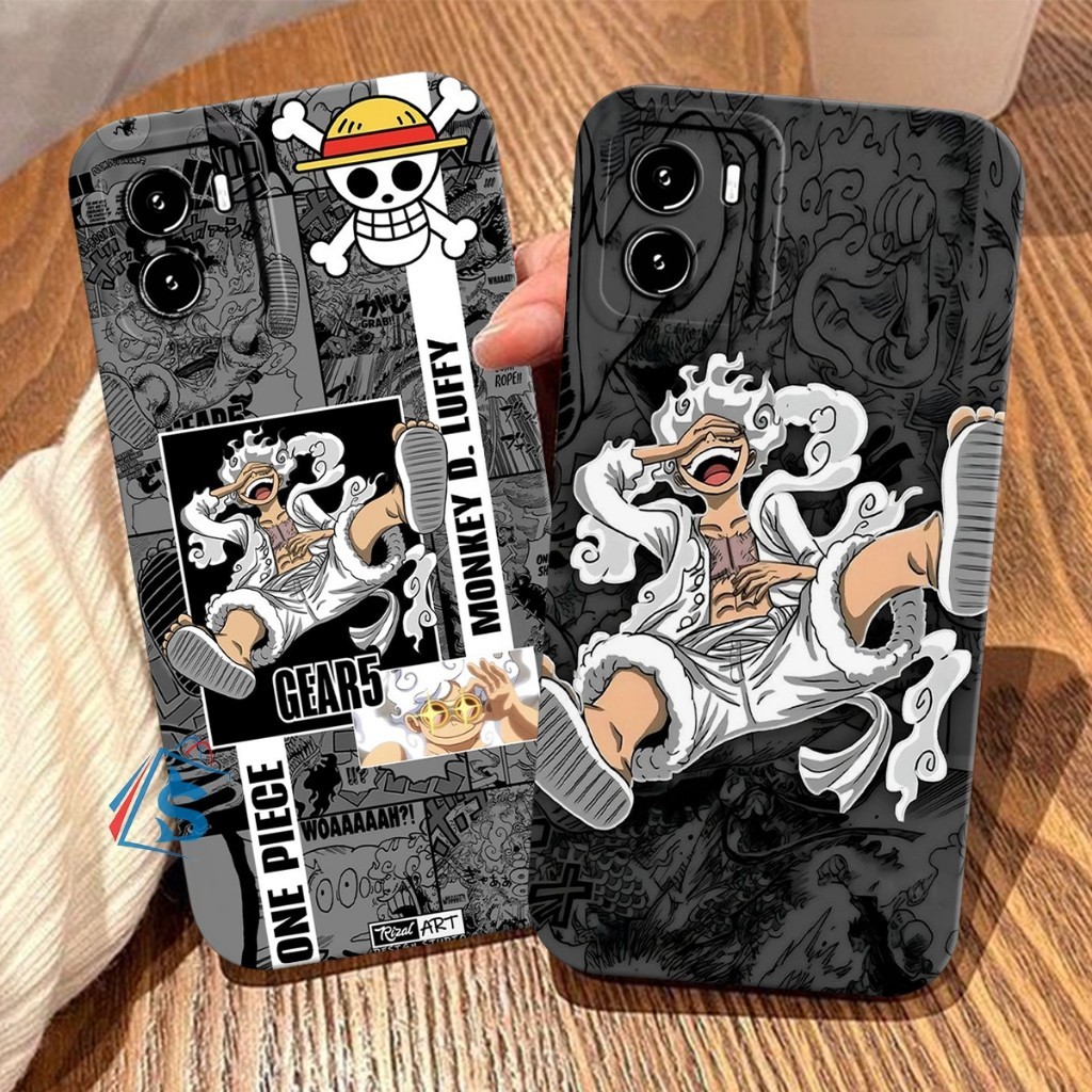 HP Softcase Vivo Y15S Y01 Y15A Y01A Y91C Y1S Y16 Motif One Piece Gear 5 - เคส Vivo - เคส Vivo - ปลอก
