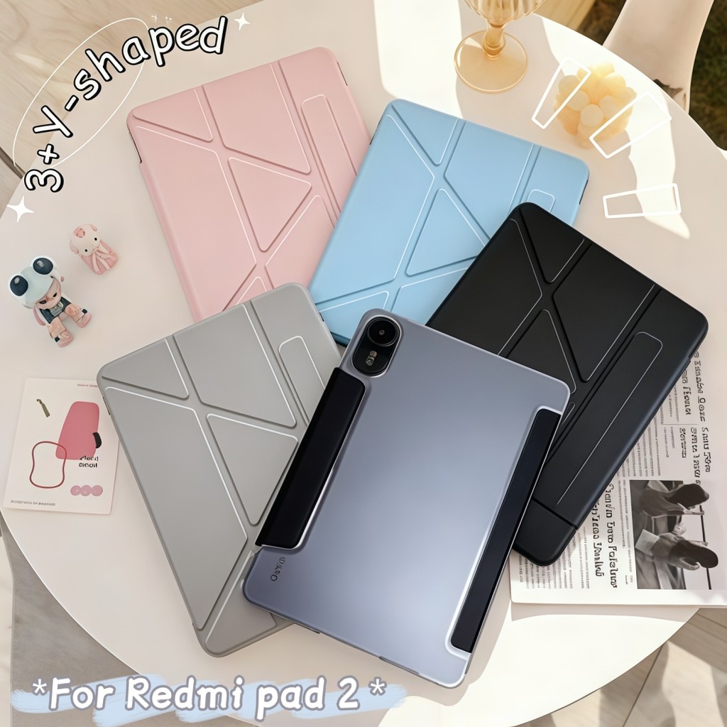 [🇹🇭พร้อมส่ง] ใหม่ เคสแท็บเล็ตสำหรับ Redmi Pad แกนY กันงอ Redmi Pad2 เคสหลังใสขุ่น Redmi Pad2