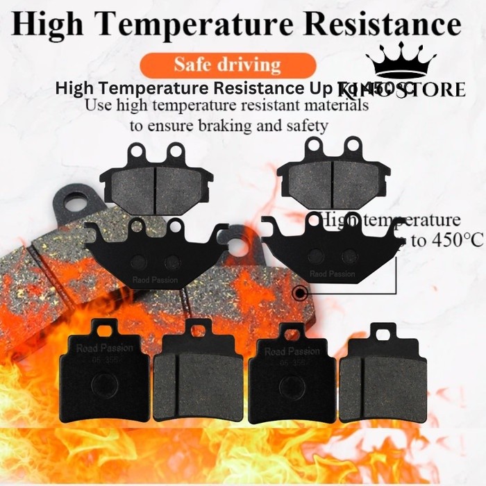 KYMCO MXU 250 Mogoose 300 KXR 250 Maxxer 250 300 ผ้าเบรคคุณภาพสูง