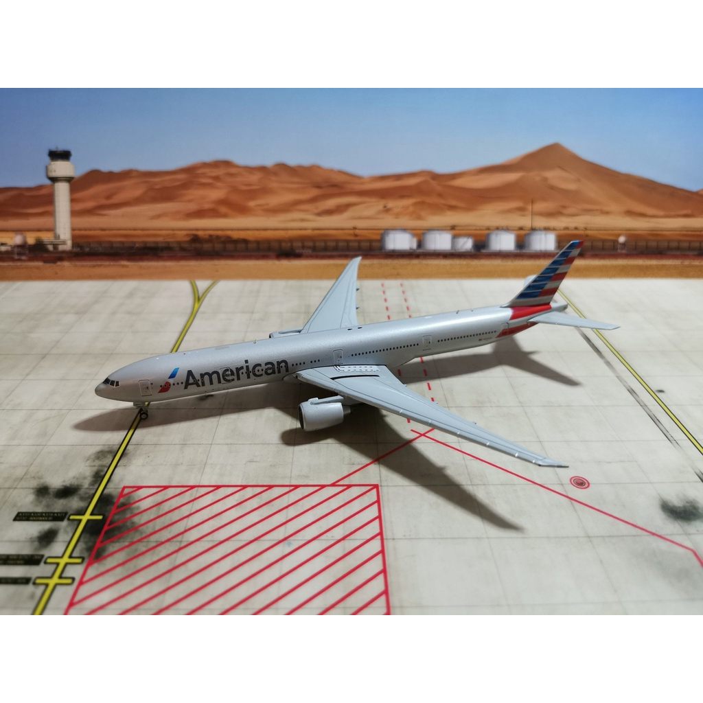 GeminiJets GJAAL1865 American Airlines B777-300ER N735AT 1: 400 โปรดอย่าถามฉัน Brand New Flawless As