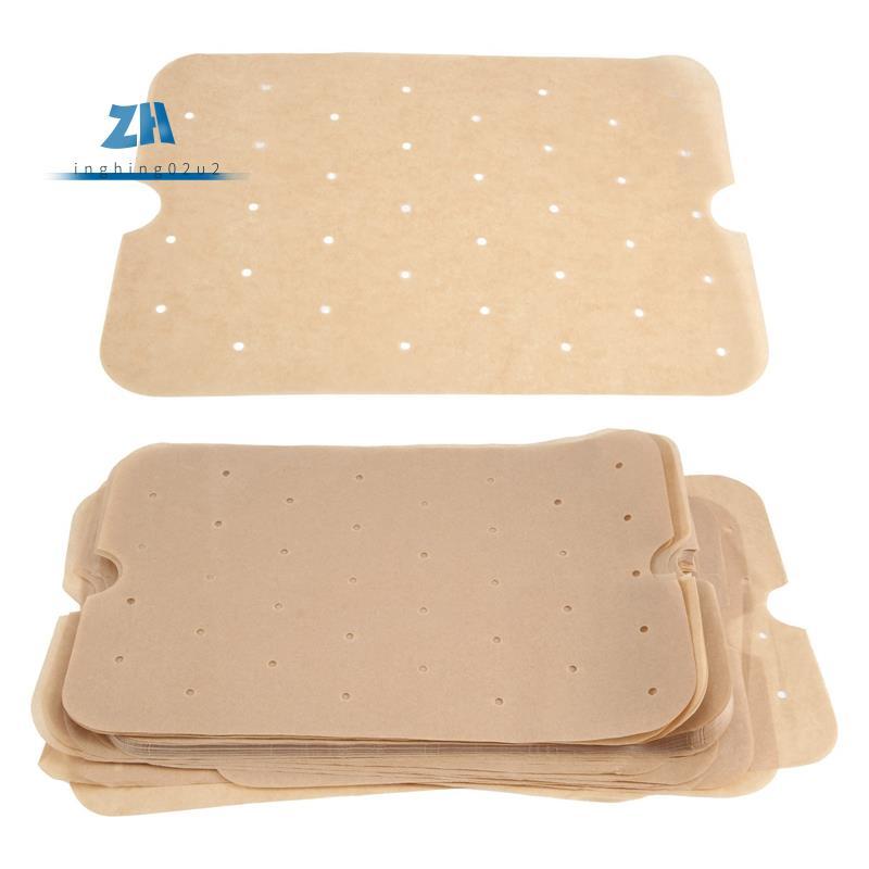 100 ชิ้น Air Fryer กระดาษ Air Hole Air Fryer Parchment กระดาษ Liners สําหรับ Foodi สมาร์ท FG551 Air 