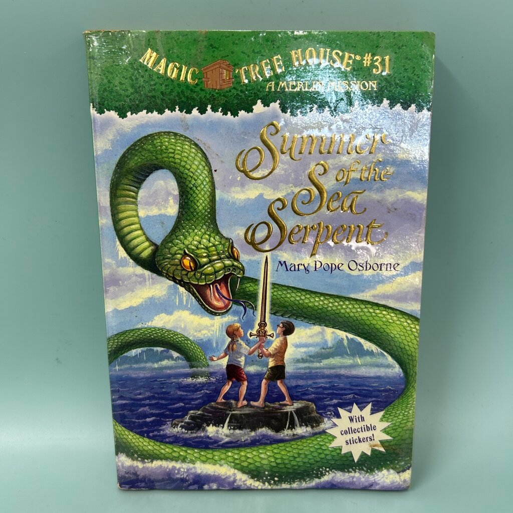 Summer of the Sea Serpent / Pre-owned / Mary Pope Osborne / Random House / Novel Fiction