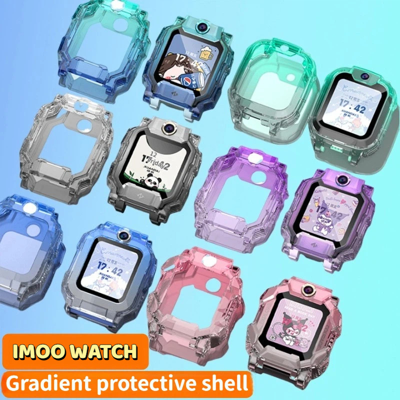 Gradient เคสป้องกัน Imoo Z1 Z2 Z3 Z5 Z6 Z7 X10 โปร่งใส TPU Z1 Z2 Z3 Z5 Z6 Z7 X10 ฝาครอบสองสี