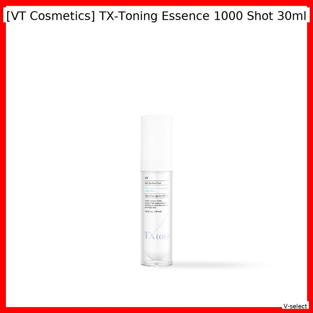 [VT Cosmetics] TX-Toning Essence 1000 Shot 30ml / Korean Toning Essence / Brightening Effect by V-se