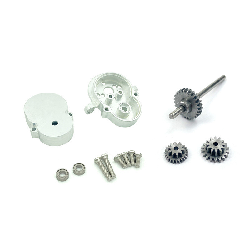 Naughty Dragon WPL D-12 D12 อะไหล่อัพเกรดโลหะเกียร์เหล็กโลหะ Wave กล่องเชลล์