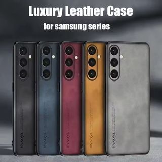 เคสโทรศัพท์หนังแกะหรูหรา กันกระแทก สำหรับ Samsung ss Galaxy A17 A07 A56 A36 A26 A16 A06 2026 4G 5G