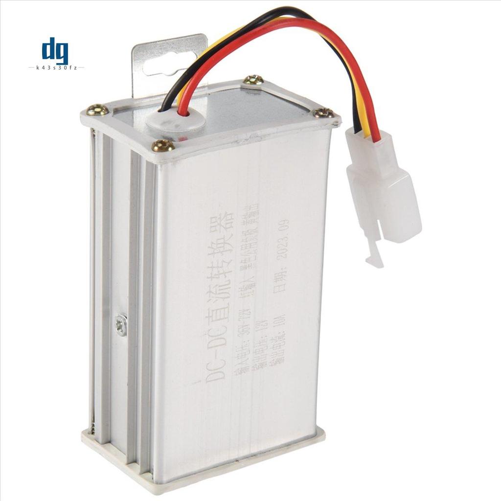 อุปกรณ์แปลงไฟ DC 36V/48V/60V/72V เป็น 12V กระแส 10A สำหรับจักรยานไฟฟ้า