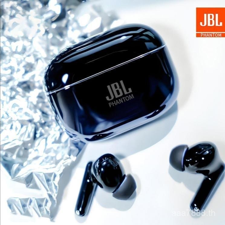 ชุดหูฟังบลูทูธไร้สาย JBL Phantom A6pro ดั้งเดิม พร้อมไมโครโฟนคู่ TWS เสียงเซอร์ราวด์สเตอริโอ 5D หูฟั