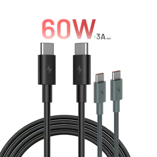 [ส่งไว] Orsen by Eloop S15 สายชาร์จเร็ว 60W Type C to Type C ชาร์จเร็ว 3A PD QC3.0 Fast Charge Cable