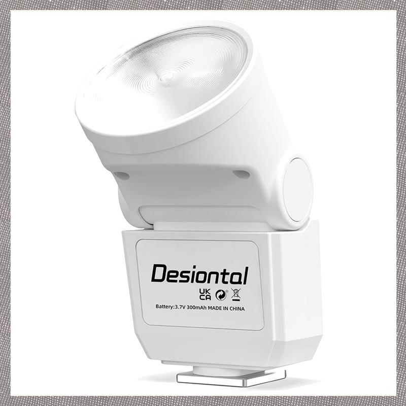 [ULZR] F02 Mini Flash สําหรับกล้อง DSLR Type-C ชาร์จ 6500K อุณหภูมิสี